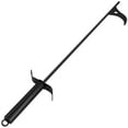 thumbnail image 2 of JUNWELL Tisonnier pour Foyer 40 Pouces Extra Long en Acier Forgé Robuste Tisonnier Durable en Acier Solide pour Feu de Camp Tisonnier Noir pour Cheminée Camping Poêle à Feu, 2 of 9