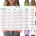 thumbnail image 3 of BRGZLK Little Girls Ribbed Long Sleeve Shirts Casual Fashion Solid Color Soft Comfy Lightweight Round Neck Lettuce Trim Slim Fit Basic Pullover Tee Shirt White 15-16 Years, 3 of 5