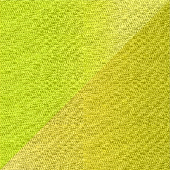 Ahgly Company Indoor Square Patterned Acid Green Area Rugs, 4' Square