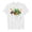 White, variant on Gaexia School Clothes Girls Short Sleeve T Shirt Summer Soft Comfortable Back To Kids Tops Cute Patterned Tees (White,6-7 Years)