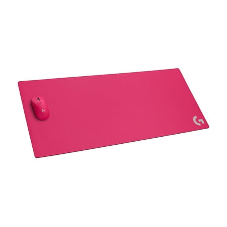 Logitech - G840 Cloth Gaming Mouse Pad with Rubber Base (Extra Large) - Pink