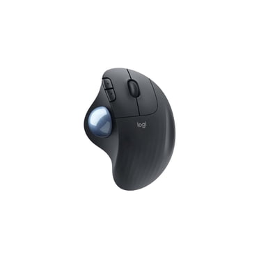 Logitech ERGO M575 Wireless Trackball Mouse - Easy thumb control, precision and smooth tracking, ergonomic comfort design, for Windows, PC and Mac with Bluetooth and USB capabilities - Graphite