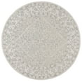 thumbnail image 2 of Safavieh Dip Dye Felicia Floral Area Rug, Gray/Ivory, 7' x 7' Round, 2 of 10