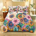 thumbnail image 2 of ZIATUBLES 3-Piece Duvet Cover Set Twin Size, Soft Lightweight Polyester Comforter Cover Set with 1 Duvet Cover and 2 Pillowcases, Breathable Comfy Bedroom Decor Soft Bedding for All Seasons, 2 of 8