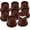 Red Brown, variant on Utopia Bedding Bed Risers 3 Inch - 8 Pack - Round Furniture Risers with Top Anti-Slip Foam with Metal Plate & Bottom Rubber Pads - Bed Risers Heavy Duty for Sofa, Couch & Chair Lifts Black