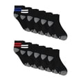 thumbnail image 3 of Hanes Mens Ankle Socks Pack, 12-Pack, Active X-Temp, Moisture-Wicking, 3 of 7