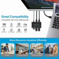 thumbnail image 5 of USB KVM Switch USB 3.0 KVM USB Switcher for Keyboard Mouse Printer Mi Box 2Pc Port Sharing 4Pcs Devi, 5 of 5