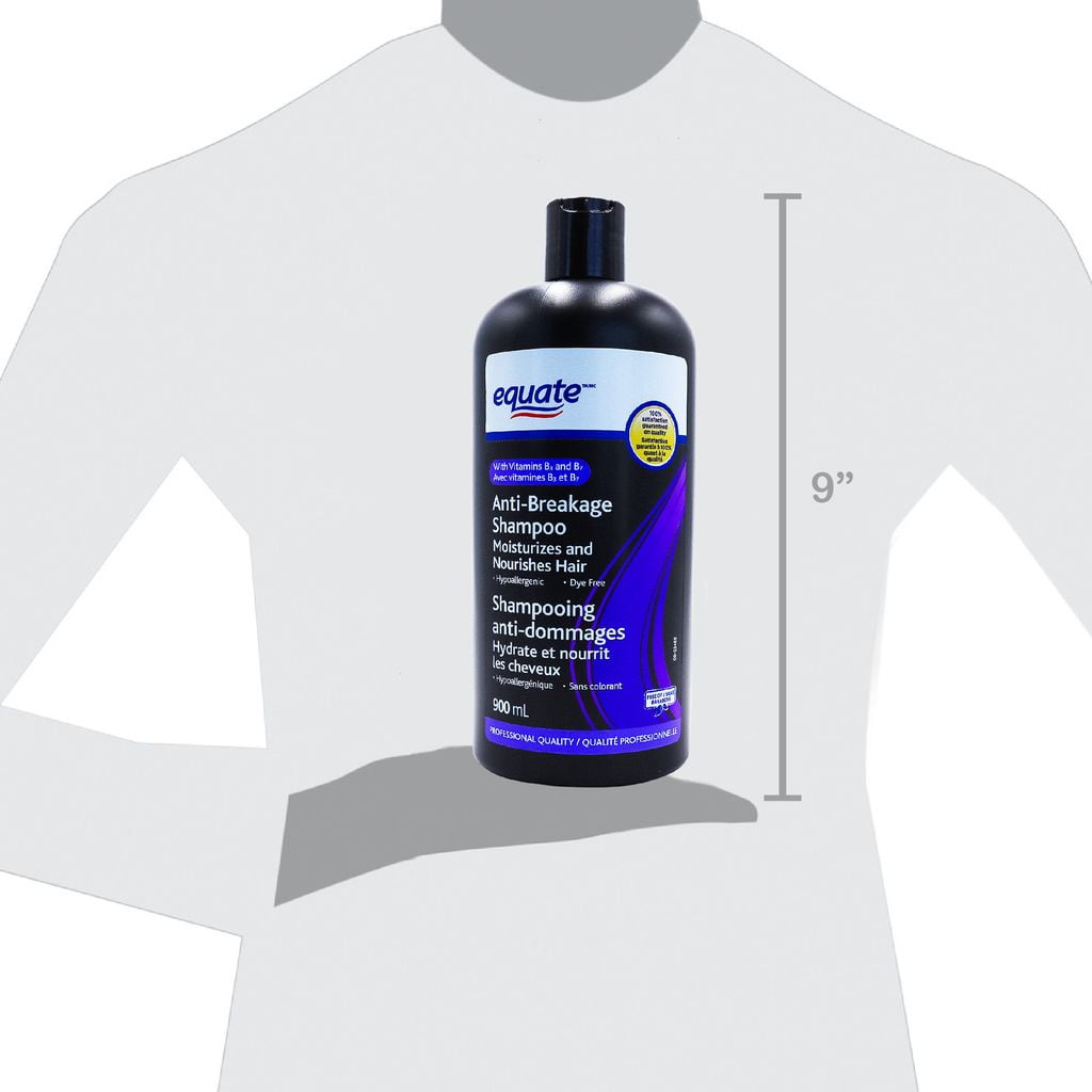Equate Anti Breakage Shampoo, 900ml, 900 ml
