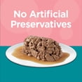 thumbnail image 5 of (2 pack) Iams Perfect Portions Indoor Grain Free Wet Cat Food Cuts In Gravy Tuna Recipe, Salmon Recipe Variety Pack, (12) 2.6 Oz Twin-Pack Trays, 5 of 9