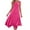 Hot Pink, variant on Mikilon Women's Sleeveless Sweetheart Fit and Flared A-Line Swing Party Cocktail Mini Tank Dress
