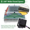 thumbnail image 3 of Unique Bargains Rear View Camera Park Assist Camera Backup Reverse Camera for Cadillac SRX 2010-2016 No.23205689/15926122/20910350, 3 of 7