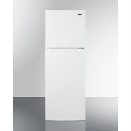 Frost-free apartment sized top mount refrigerator-freezer