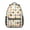 Black-141, variant on Pineapple Plant Design Backpack - Lightweight Waterproof Bookbag with Ergonomic Support & Spacious Storage for College