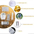 thumbnail image 4 of New Hot Parasol LED Light String Lights 8 Brightness Modes Waterproof 104 LEDs Remote Control Outdoor Garden Umbrella Tent Lights for Patio Deck Backy, 4 of 5