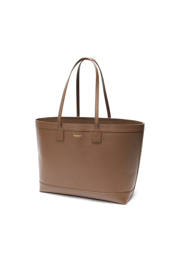 Pre-Owned Burberry tote bag, model number 8084598, leather, brown.