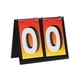 thumbnail image 5 of Marcador de mesa Scorekeeper voltea hasta 99 puntos Tablero de puntuación para competencia, Rojo, 5 of 9