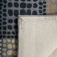 thumbnail image 4 of SAFAVIEH Wyndham Rida Geometric Wool Area Rug, Grey/Multi, 7' x 7' Square, 4 of 7