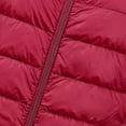 thumbnail image 6 of Brglopf Womens Puffer Vest Lightweight Plus Size Zip Up Quilted Vests Outerwear Winter Warm Sleeveless Jackets with Pockets(Wine,L), 6 of 6