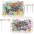 thumbnail image 2 of Dressmaker Pin Small Sewing Pin Assorted Color 5.40X1.00X0.10cm For Everyday Wear 200Pcs, 2 of 4