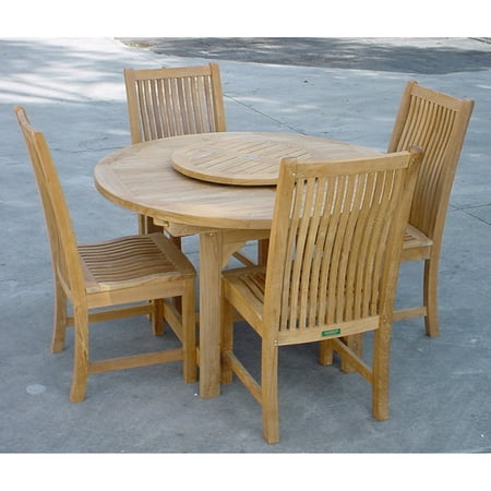 UPC 082045294965 product image for Anderson Teak Chicago 5 Piece Patio Dining Set | upcitemdb.com