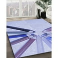 thumbnail image 2 of Ahgly Company Indoor Rectangle Patterned Periwinkle Purple Area Rugs, 2' x 3', 2 of 6