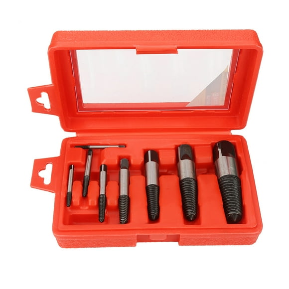 8Pcs Broken Screw Bolt Extractors Remover Damaged Screw Bolt Removing Tool