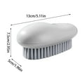 thumbnail image 3 of witspace Clothes Cleaning Brush Brushes for Cleaning Stain Brush for Clothes Non Slip Ergonomics Handle Scrub Brushes for Cleaning Household Cleaning Clothes Scrubbing, 3 of 6