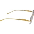 thumbnail image 4 of Flawless Rimless Rectangle Vintage Sunglasses Fashion Frameless Tinted Glasses for Women Men, 4 of 4