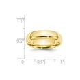 thumbnail image 3 of 10KY 6mm Standard Comfort Fit Band Size 10 in 10k Yellow Gold, 3 of 3