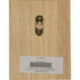 thumbnail image 4 of Ekena Millwork 5"W x 3"D x 6 1/2"H Large Acanthus Block w/ Backplate Wood Corbel, Rubberwood, 4 of 4