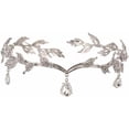thumbnail image 2 of Bridal Crystal Tiara Crown Rhinestone Headband with Teardrop Diamond-Studded Leaf Hair Vine for Wedding Prom Party Hair Jewelry for Women and Girls, 2 of 11