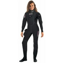 Seac Women's Warmdry 4mm Neoprene Drysuit (Black, X-Small)