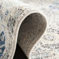 thumbnail image 3 of SAFAVIEH Madison Judith Distressed Area Rug, Ivory/Aqua, 8' x 8' Square, 3 of 8