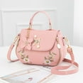thumbnail image 2 of Women Satchel Bags Handle Shoulder Handbags and Purses Pockets Zipper Leather Crossbody Bags, 2 of 5