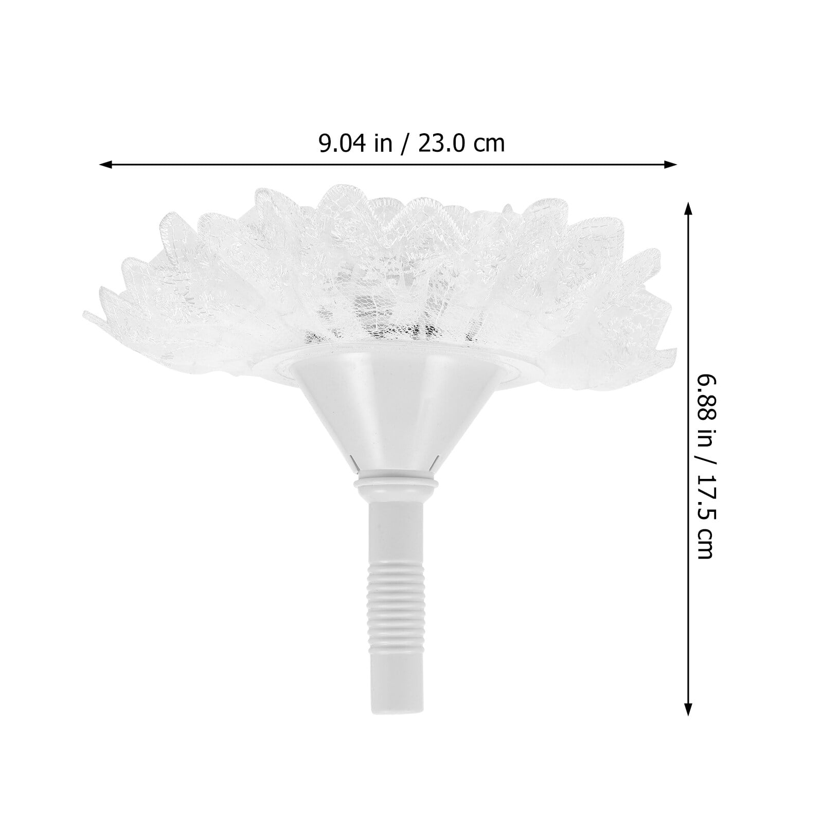Bride Flower Bouquet Holder Floral Arrangement Handle with Lace Wedding