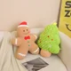 thumbnail image 3 of Juguete de peluche de árbol de Navidad para niños, muñeco de nieve, hombre de jengibre, lindo regalo de cumpleaños1692, 3 of 5