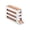 White, variant on 2023 New Automatic Rolling Third-layer Egg Dispenser, Egg Holder Dispenser for Refrigerator, Holds 24 Eggs, Space-Saving Egg Storage