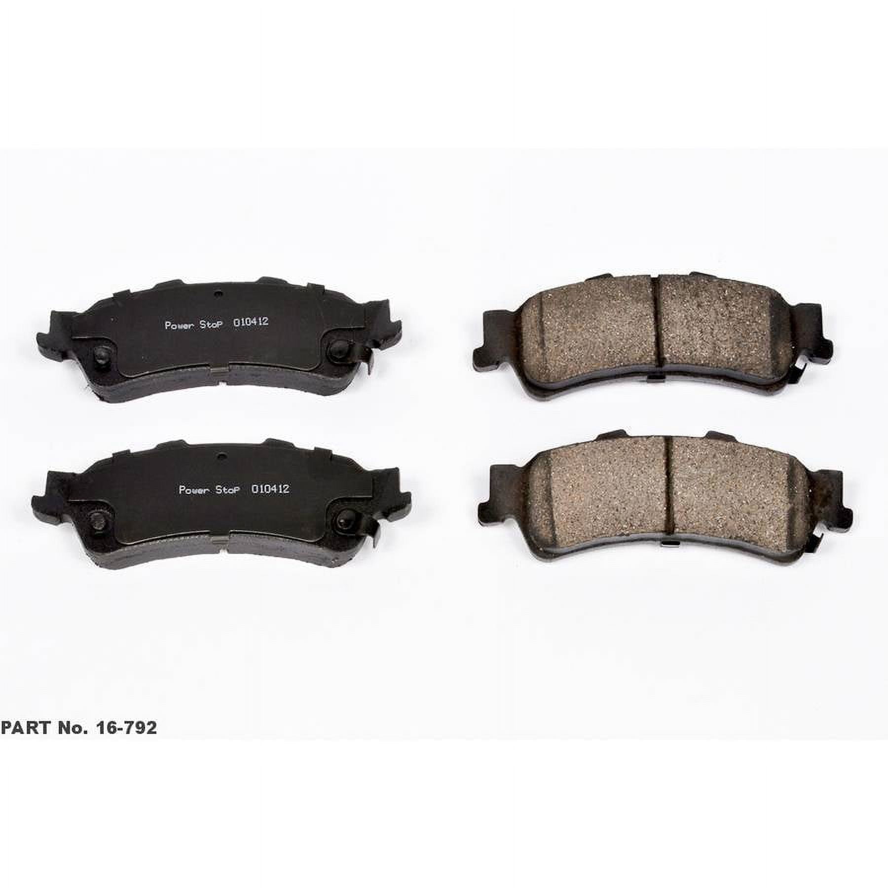 Power Stop Rear Z16 Evolution Ceramic Brake Pads 16-792
