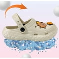 thumbnail image 2 of Kids Cute Clogs Cartoon Garden Shoes Boys Girls Slides Slippers Indoor Outdoor Children Water Shower Beach Pool Sandals, 2 of 5