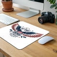 thumbnail image 5 of My Spirit Animal Patriotic American Bald Eagle Mouse Pad Low Profile Gaming Mat, 5 of 7