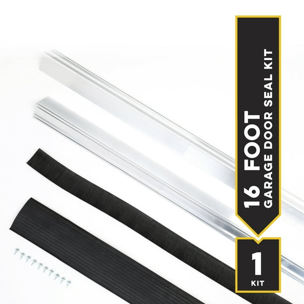 Xcluder 16 X2 Rodent Proof Garage Door Seal Kit Multiple Retainer Sizes Com - 16 Ft Garage Door Bottom Seal Kit Xcluder 16 X2 Rodent Proof Garage Door Seal Kit Multiple Retainer Sizes Com - 16 Ft Garage Door Bottom Seal Kit