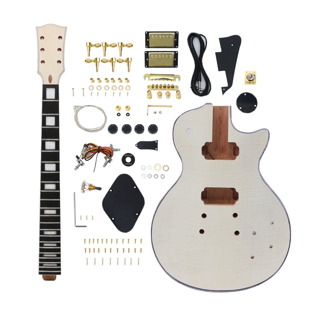 Zuwei Blue Semi-Hollow Body ZW-TL Electric Guitar Custom Shop 22