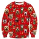 thumbnail image 5 of Suéter navideño con estampado divertido de animales de cabra y mangas largas para hombre 2024, sudaderas de moda para mascotas, gatos y perros, 5 of 5