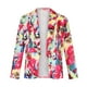 thumbnail image 4 of Puntoco Mujer Primavera y Otoño Solapa Estampado Temperamento Slim Fit Pequeño Blazer Rollbacks Puntoco Puntoco-4568, 4 of 8