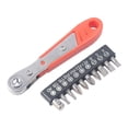 thumbnail image 5 of Misterolina Right Angle Magnetic Screwdriver Mini Ratchet Wrench Drive with Screwdriver NEW, 5 of 7