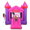 thumbnail image 4 of O'force BH-052 Air Bounce House Inflatable Castle with Air Blower 420D Oxford Cloth 840D Jumping Surface Durable Jumping Castle with Slide, Family Backyard Bouncy Castle Idea for Kids, 4 of 9