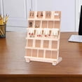 thumbnail image 2 of Earring Display Stand with Base Portable Card Stand Card Holder Portable Display Stand Holder 5 layers, 2 of 9