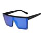 thumbnail image 1 of Gafas de sol de gran tamaño para hombre, gafas de sol cuadradas negras, gafas Retro Vintage para hombre y mujer, 1 of 1
