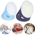 thumbnail image 3 of Jinsinto 2pcs Thimbles for Hand Sewing, Silicone Finger Protectors for Quilting Craft, 3 of 5