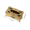 thumbnail image 2 of RENACLIPY Facial Tissue Paper Holder Plastic Storage For Hotel 1Pack, 2 of 8